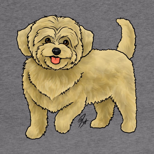 Dog - Maltipoo - Apricot by Jen's Dogs Custom Gifts and Designs